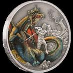 Niue. 5 Dollars 2020 Dragons Collection - The Norse Dragon,
