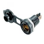 Stekkerdoos 12v norm inbouw +deksel, Doe-het-zelf en Verbouw, Ophalen of Verzenden, Nieuw