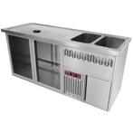 Modulair Barstation | BarLine | 370L  | RVS | 2, Verzenden, Nieuw in verpakking