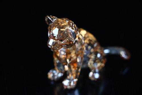 Figuur - Swarovski - Leeuwenwelpje (Boxed) - Kristal, Antiek en Kunst, Curiosa en Brocante
