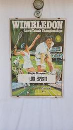 Wimbledon - lawn tennis championships - anni 50/60 - Poster, Nieuw