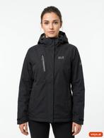 Jack Wolfskin Insulated Outdoor Jacket in Black size XXL, Kleding | Heren, Jassen | Zomer, Ophalen of Verzenden, Nieuw, Overige maten