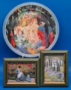 Wanddecoratie - Goebel - Franz Marc, Claude Monet & Gustav