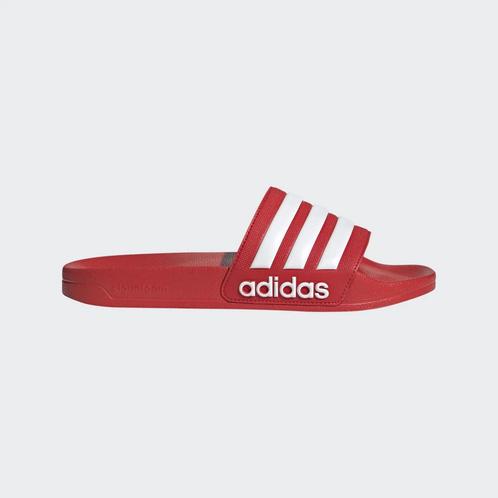 Adidas slippers rood discount heren