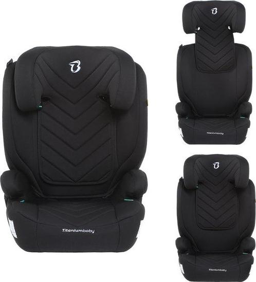 Titaniumbaby Autostoel Vidar i-size (R129) - Zwart, Kinderen en Baby's, Autostoeltjes, Verzenden