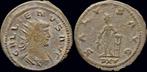 253-268ad Roman Gallienus billon antoninianus Apollo stan..., Postzegels en Munten, Verzenden