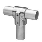 Buiskoppeling Kort T-stuk Economic Ø 27 mm Aluminium, Verzenden, Nieuw