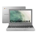 SAMSUNG Chromebook 4 Laptop 64 GB, 4 GB RAM, Platinum Titan,, Verzenden, Nieuw