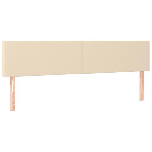 2x Hoofdbord Creme Stof -Retourdeal. Comfortabel -47%, Huis en Inrichting, Slaapkamer | Bedden, Verstelbaar, Nieuw, Stof, Ophalen of Verzenden