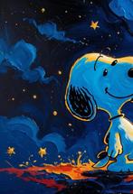Kosmo - Snoopy Sogno di Notte Stellata Blu - AI - XXL