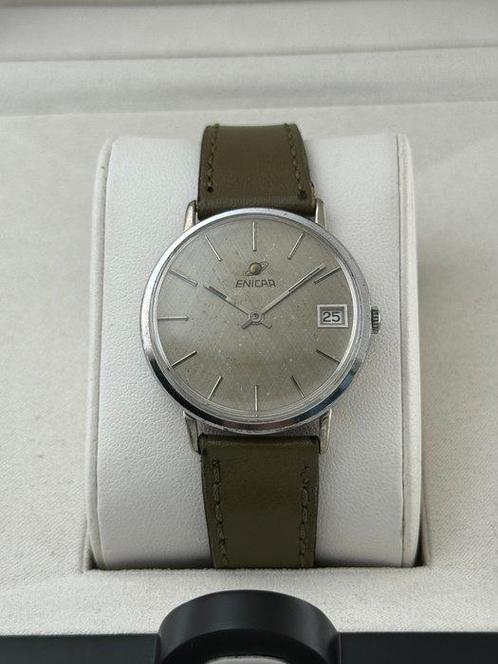 Enicar - Linen Classic - Thin - Zonder Minimumprijs - Heren, Sieraden, Tassen en Uiterlijk, Horloges | Heren