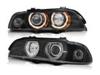 Xenon koplampen Angel Eyes Black geschikt voor BMW E39, Verzenden, Nieuw, BMW