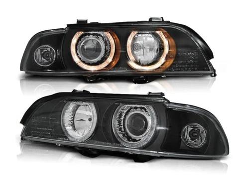 Xenon koplampen Angel Eyes Black geschikt voor BMW E39, Auto-onderdelen, Verlichting, Nieuw, BMW, Verzenden