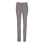 Estseven • stretch leren pantalon taupe • XS, Est'seven, Verzenden, Nieuw, Maat 34 (XS) of kleiner