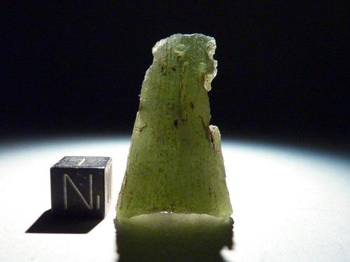 Moldavite - 6.7 g, Verzamelen, Mineralen en Fossielen