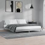 vidaXL Bedframe zonder matras 160x200 cm spaanplaat grijs, Huis en Inrichting, Slaapkamer | Bedden, Verzenden, 200 cm, Grijs, 160 cm