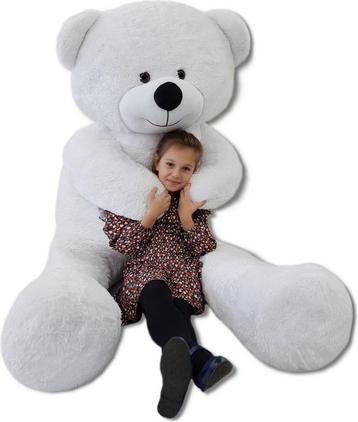 Knuffelbeer 220cm Wit - Retourdeal - Luxe Katoen! 55% Kor... beschikbaar voor biedingen