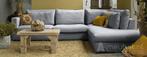 Hoekbank Velddriel - hoekbanken - Zilver, Huis en Inrichting, Nieuw, Stof