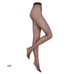 MM visnet panty met zilveren stippen – L-XL, Nieuw