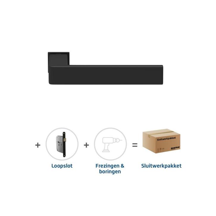 Skantrae Slimseriepakket loopslot 814 Squared 28 minimal, Doe-het-zelf en Verbouw, Hang- en Sluitwerk, Zo goed als nieuw, Ophalen of Verzenden
