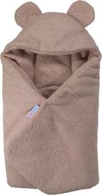 MamaLoes Teddy Boucle Nougat Multifunctioneel Wikkeldeken, Kinderen en Baby's, Verzenden, Nieuw