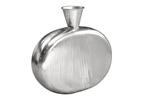 Vaas ORIENT L 50cm hammer hamerslag effect silver - 44867, Ophalen of Verzenden, Nieuw