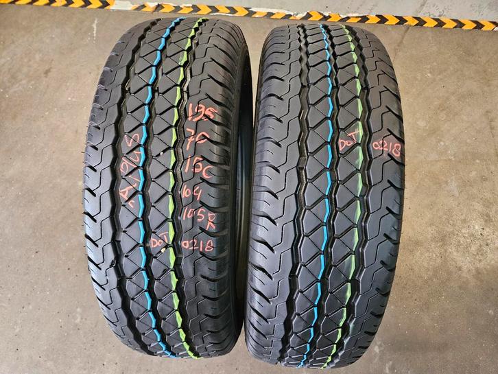 195/70/15C 104/105R APLUS ZOMERBANDEN 8,7MM PROFIEL 2X, Auto-onderdelen, Banden en Velgen, 15 inch, Erkend duurzaam, Zomerbanden