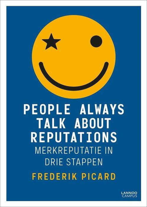 9789401470032 People always talk about reputations, Boeken, Economie, Management en Marketing, Zo goed als nieuw, Verzenden
