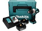 Makita DDF486RTJ Accu Schroefboormachine 18V 5.0Ah in Mbox, Verzenden, Zo goed als nieuw