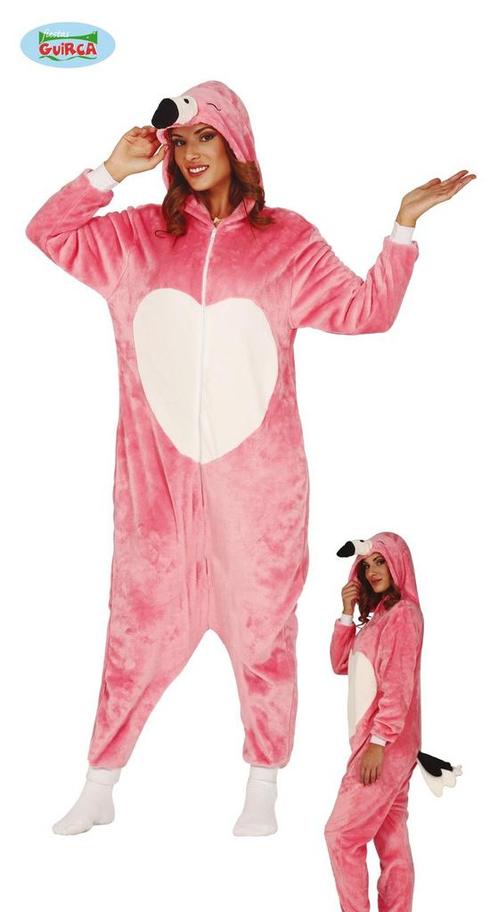 Flamingo Onesie, Kleding | Dames, Carnavalskleding en Feestkleding, Nieuw, Ophalen of Verzenden