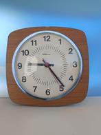 Wandklok - Breil - Glas, Hout, Metaal - 1960-1970 -