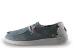 HEY DUDE Loafers in maat 40 Blauw, Loafers, Gedragen, HEY DUDE, Verzenden