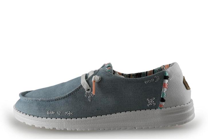 HEY DUDE Loafers in maat 40 Blauw, Kleding | Heren, Schoenen, Blauw, Gedragen, Loafers, Verzenden
