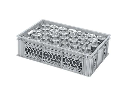 BASIC glazenkrat - 600 x 400 x H 171 mm voor 33 glazen -, Diversen, Overige Diversen, Nieuw, Ophalen of Verzenden