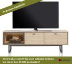 XOOON Helsinki lowboard + LED 2 laden materiaal hout/metaal, Huis en Inrichting, Kasten | Dressoirs, Ophalen of Verzenden, Nieuw