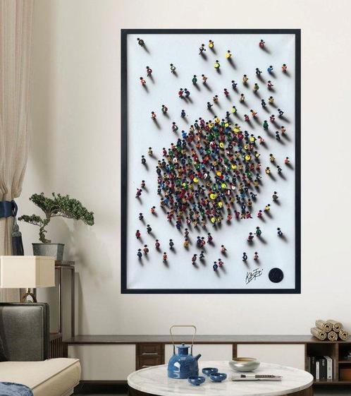 Kastro - Kastro - Kriatures Coffee #332 - XL - NO Reserve, Antiek en Kunst, Kunst | Schilderijen | Modern