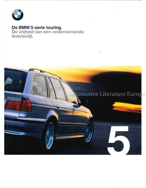 1999 BMW 5 SERIE TOURING BROCHURE NEDERLANDS, Boeken, Auto's | Folders en Tijdschriften, BMW