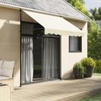 vidaXL Luifel uittrekbaar 200x150 cm stof en staal, Tuin en Terras, Zonneschermen, Verzenden, Nieuw