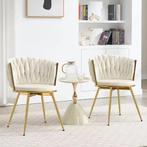 Set van 2 Draaibare Velvet Eetkamerstoelen –Comfort en Desig, Huis en Inrichting, Stoelen, Verzenden, Nieuw