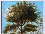 Europese school (XX) - Landschaft mit Baum