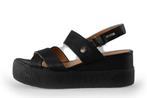 Mustang Sandalen in maat 38 Zwart | 10% extra korting, Kleding | Dames, Schoenen, Verzenden, Zwart, Sandalen of Muiltjes, Zo goed als nieuw