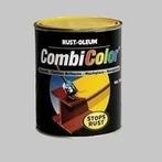 Rust-Oleum CombiColor RAL 9005 Zijdeglans - 0,75 Liter, Doe-het-zelf en Verbouw, Verf, Beits en Lak, Nieuw, Verzenden