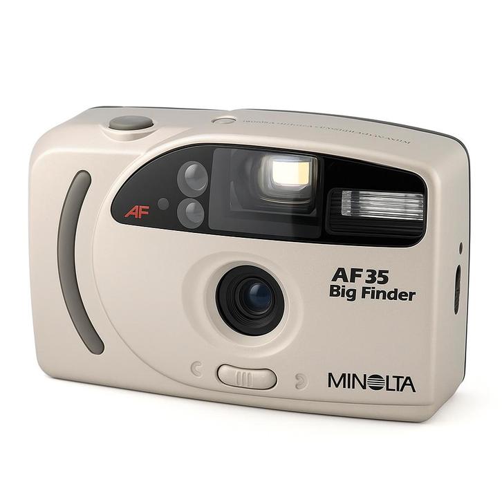 Minolta AF 35 Big Finder 35mm Zoom Point and Shoot Film Came, Audio, Tv en Foto, Fotocamera's Analoog, Nieuw, Verzenden