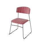 Mundo Velvet Stoel | Roze | 79(h)x55x54cm, Verzenden, Nieuw in verpakking