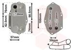 OLIEKOELER VOOR BMW 3 E46 1997-2001 11422247204, Auto diversen, Ophalen of Verzenden, Nieuw