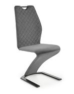 Gepowerde Coat Staal Stoel | Gebruikt | Tijdloze Stijl, Huis en Inrichting, Stoelen, Ophalen of Verzenden, Nieuw, Grijs, Modern