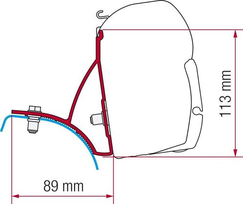 KIT F45 TRAFIC - VIVARO - PRIMASTAR 2001-2015 camper caravan, Caravans en Kamperen, Caravan accessoires, Nieuw, Verzenden