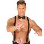 Roze pluche handboeien - Politie accessoires, Ophalen of Verzenden, Nieuw