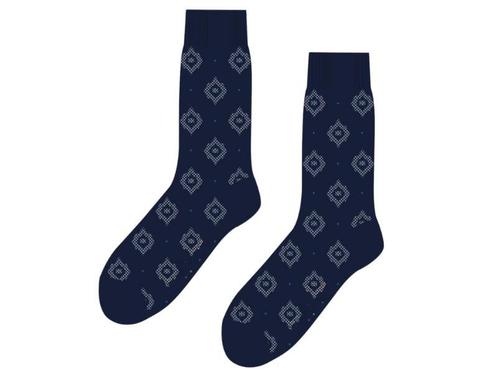 SQOTTON® - Naadloze sokken - Ruit/Rond, Kleding | Heren, Sokken en Kousen, Verzenden