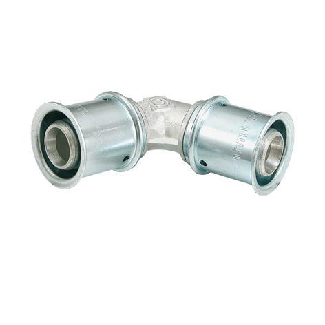 MultiTubo Persfitting metaal vertind knie 45° 32 x 32 mm, Doe-het-zelf en Verbouw, Buizen en Afvoer, Ophalen of Verzenden